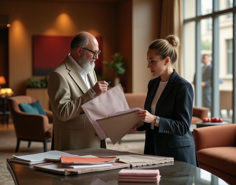 Interior Textilberatung für Boutique-Hotel